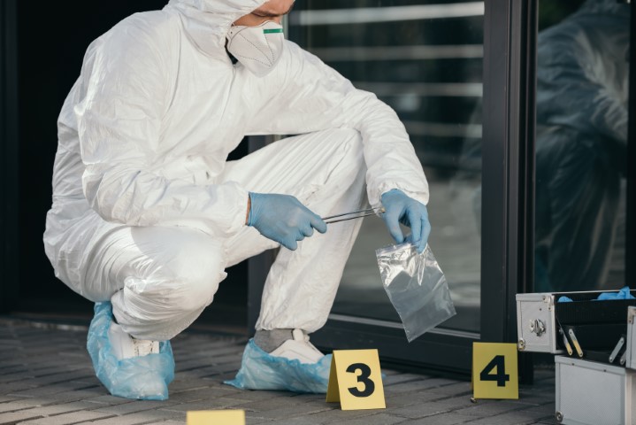 Discreet forensic cleaning