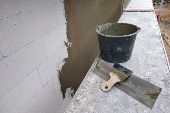 Repairs on retaining walls